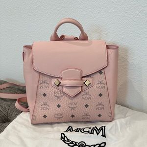 Pre-owned MCM Backpack authentic